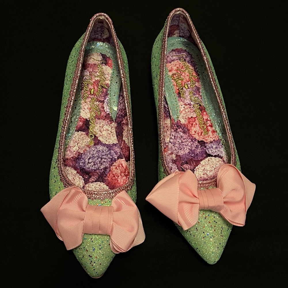 Mint Slice Irregular Choice shoes